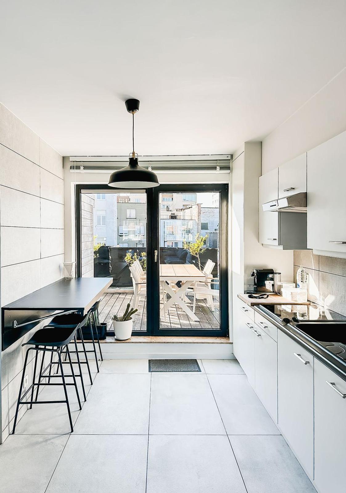 Modern Appartement Centrum Oostende Met Enorm Dakterras Luaran gambar